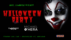 Plakat: Halloween Party, Tygmont, 31.10.2019