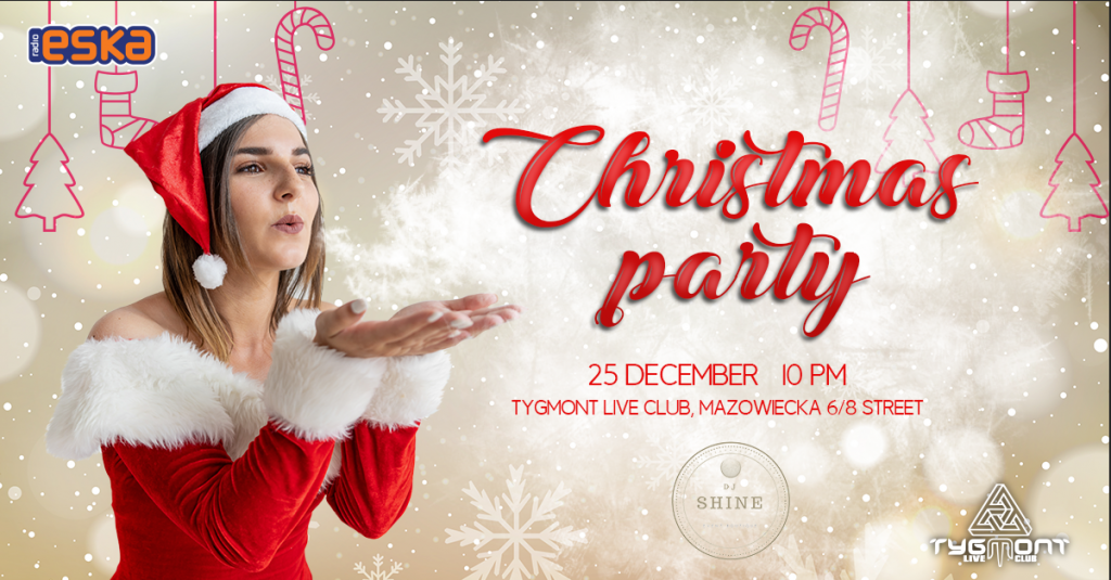 Plakat: CHRISTMAS PARTY, Tygmont, 25.12.2019