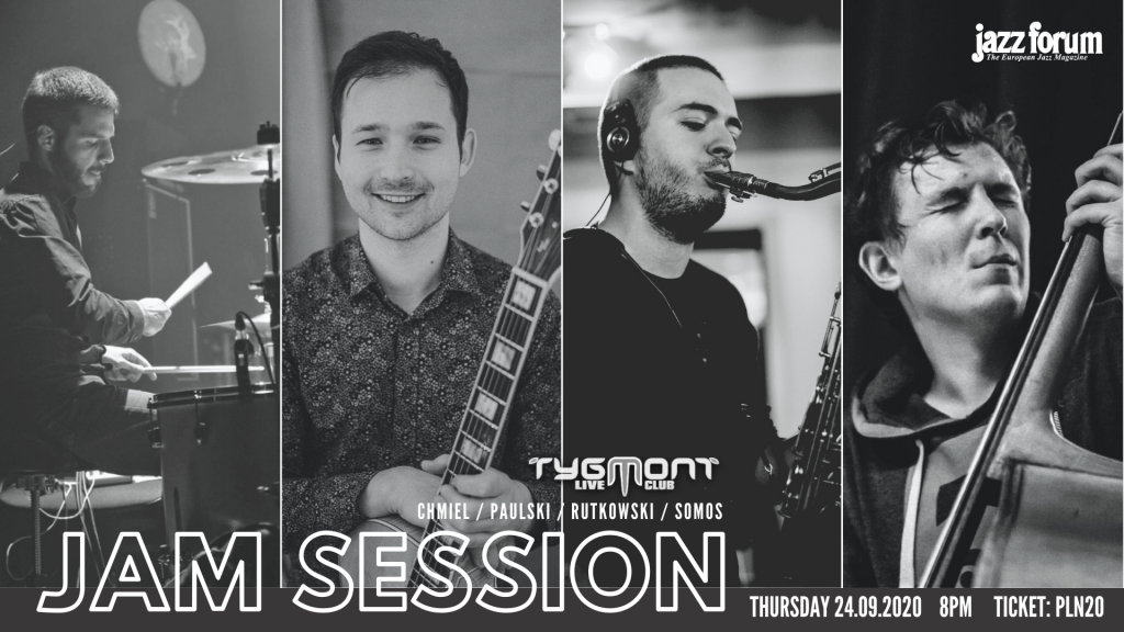 Plakat: Jam Session, Tygmont, 24.09.2020