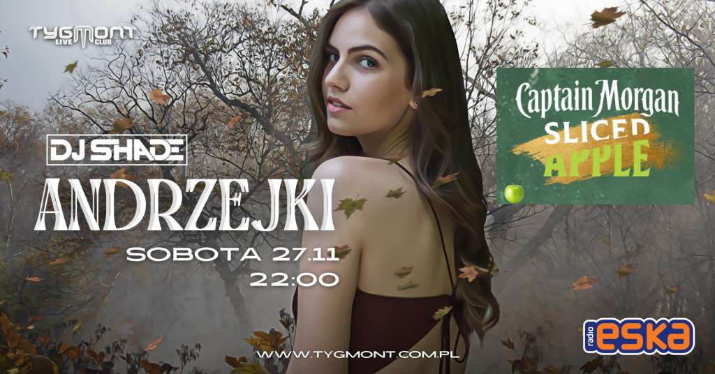Plakat: Andrzejki, Tygmont, 27.11.2021