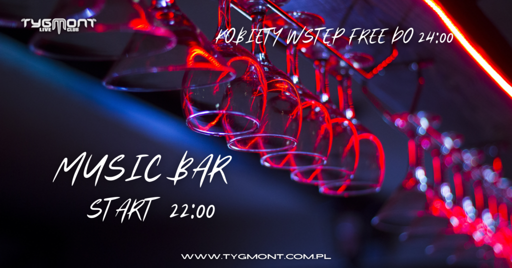 Plakat: Music Bar, Tygmont, 8.01.2022