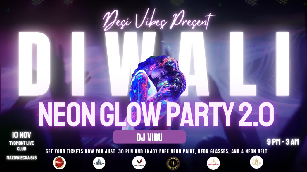 Plakat: Neon Party, Tygmont, 10.11.2024