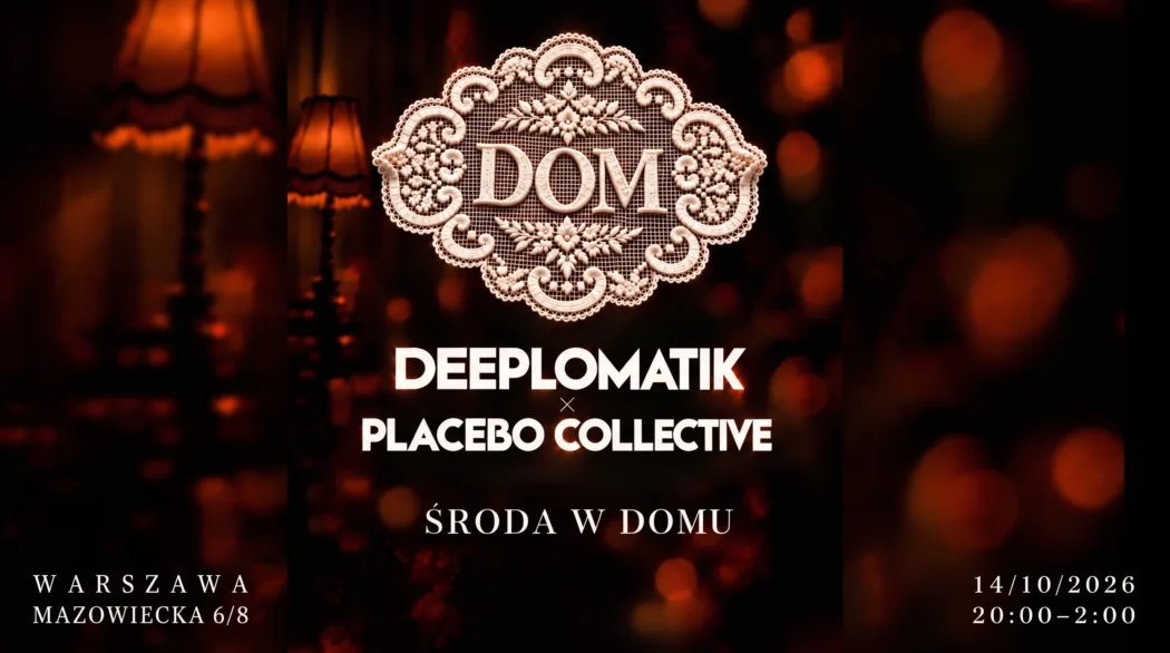 Plakat: DOM | IMPREZA HOUSE, Tygmont, 14.10.2026